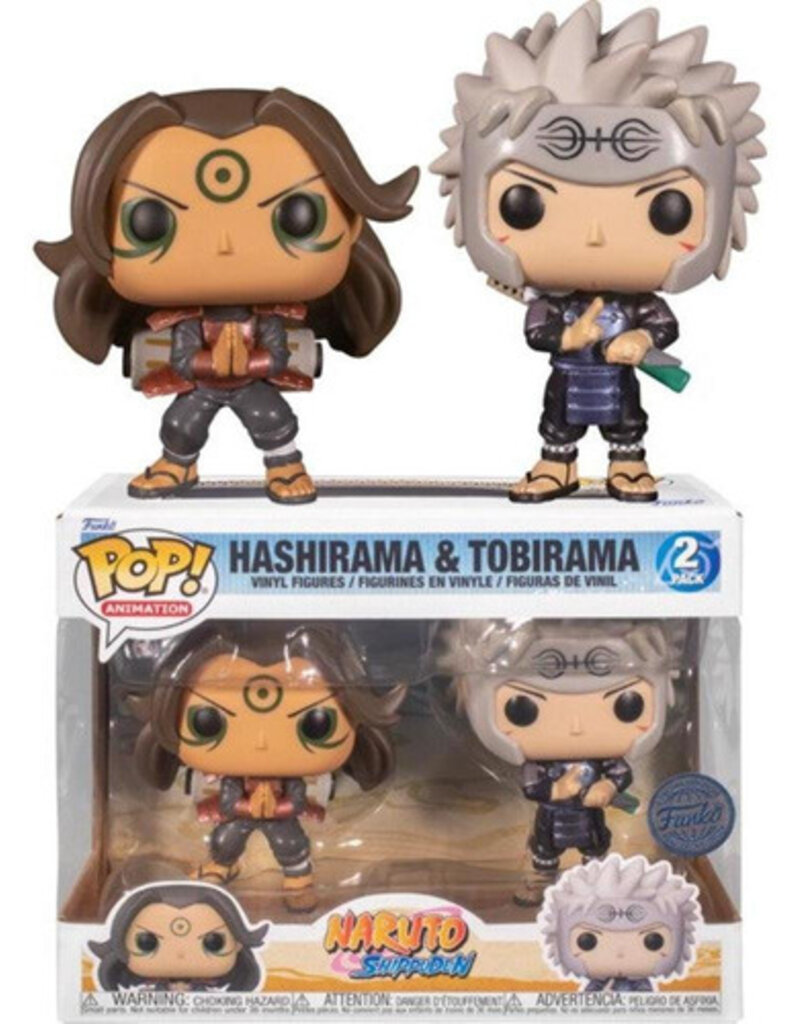 Funko Pop! Naruto Shippuden - Hashirama & Tobirama - Special Edition 2-Pack