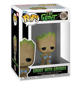 Funko Pop! I Am Groot - Groot with Grunds
