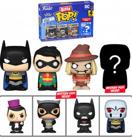 Funko Bitty Pop! DC 4 Pack  - Batman - Robin - Scarecrow