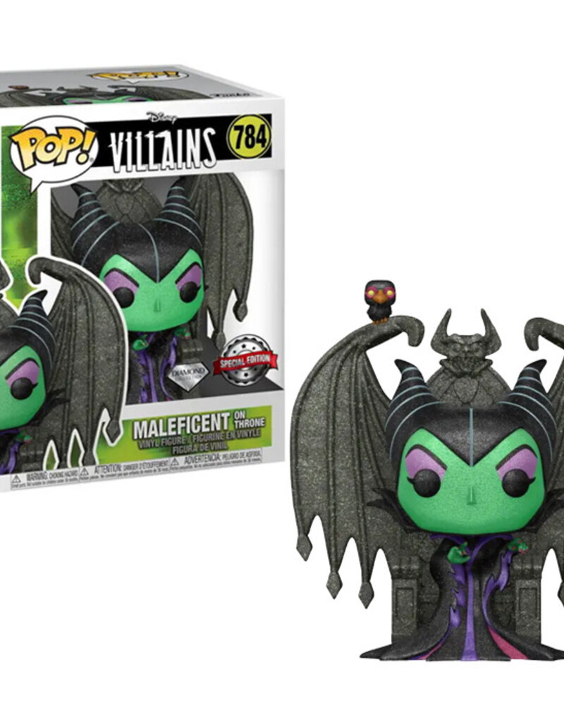 Funko Pop! Disney Villains - Maleficent on Throne - Diamond Special Edition