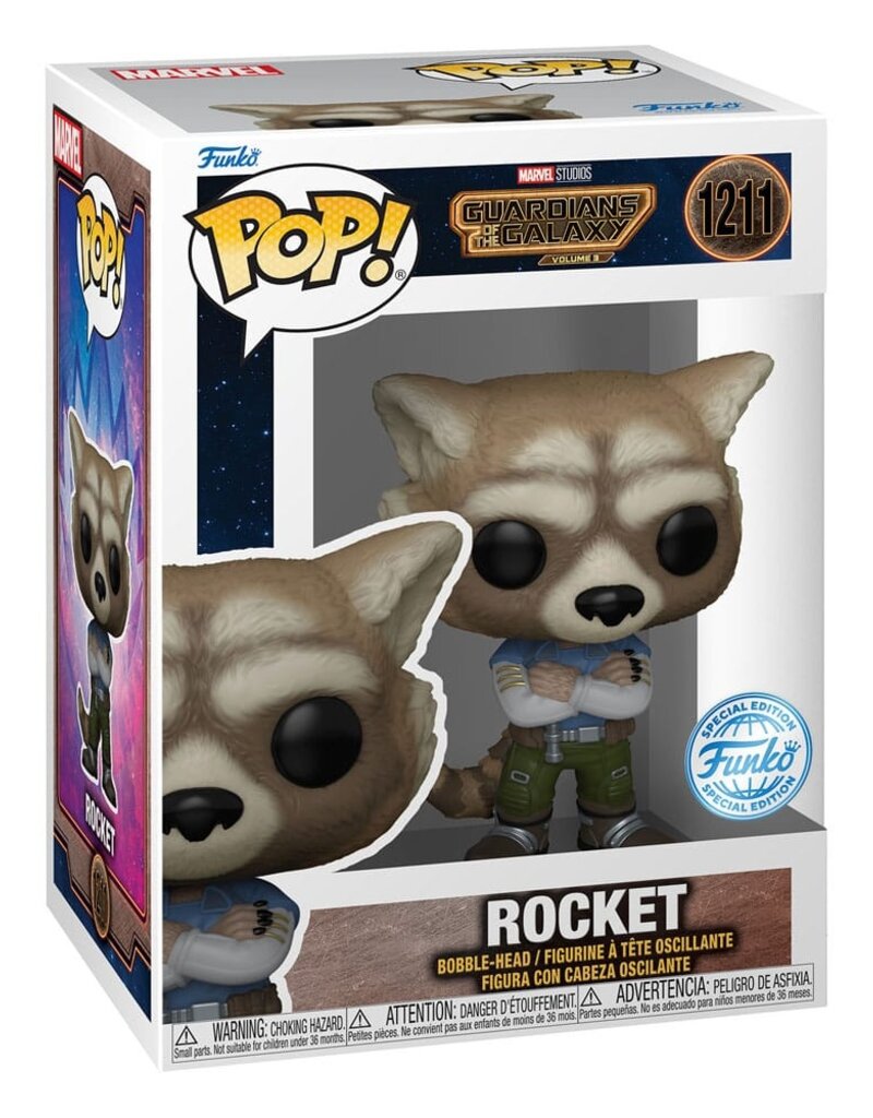 Funko Pop! Guardians if the Galaxy Volume 3 - Rocket Special Edition