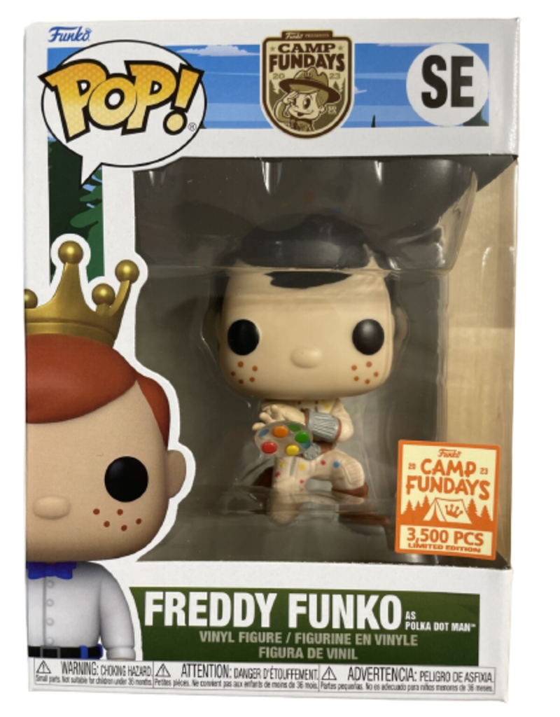 Funko Pop! Funko Camp Fundays - Freddy Funko as Polka Dot Man - Limited to 3,500 pcs