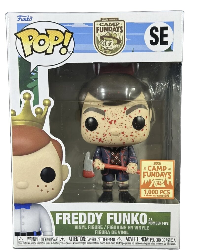 Funko Pop! Funko Camp Fundays - Freddy Funko as Number Five Bloody - Limited to 1,000 pcs