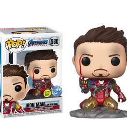 Funko Pop! Marvel Avengers Endgame - I Am Iron Man - Glows in the Dark Special Edition