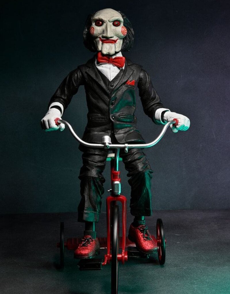 NECA Saw - Billy the Puppet on Tricycle - with Sound 30 cm