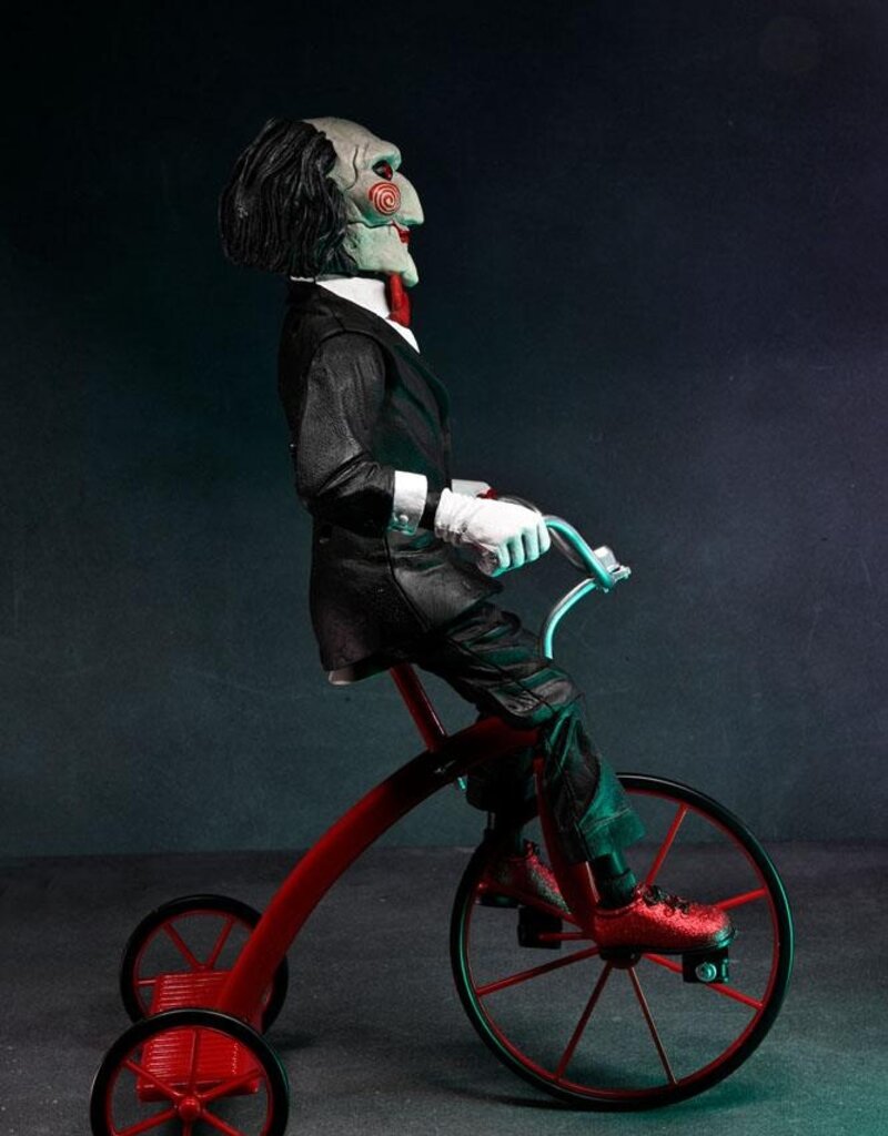 NECA Saw - Billy the Puppet on Tricycle - with Sound 30 cm