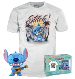 Funko Pop! & Tees - Disney Lilo & Stitch - Stitch Flocked size XL