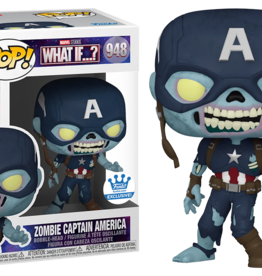 Funko Pop! Marvel What if,,,? - Zombie Captain America - Exclusive