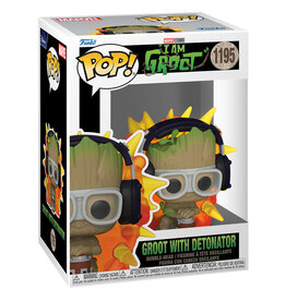 Funko Pop! I Am Groot - Groot with Detonator