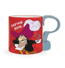 Disney Peter Pan - Hand Painted Ceramic Captain Hook Mug