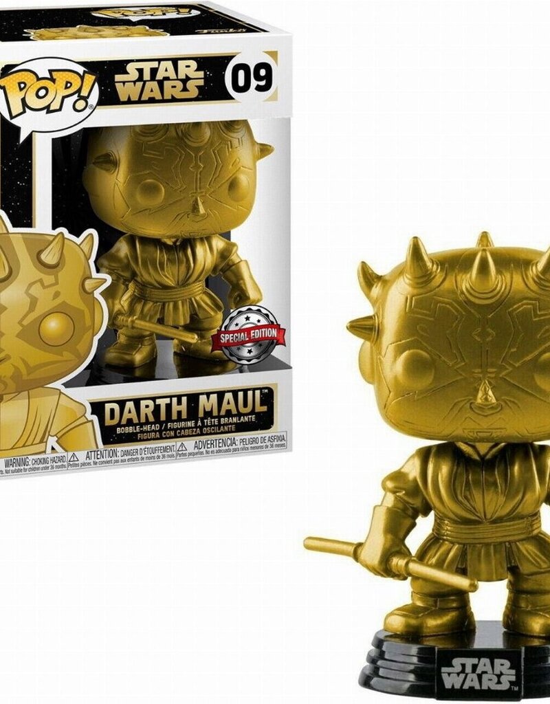 Funko Pop! Star Wars - Darth Maul - Gold Special Edition