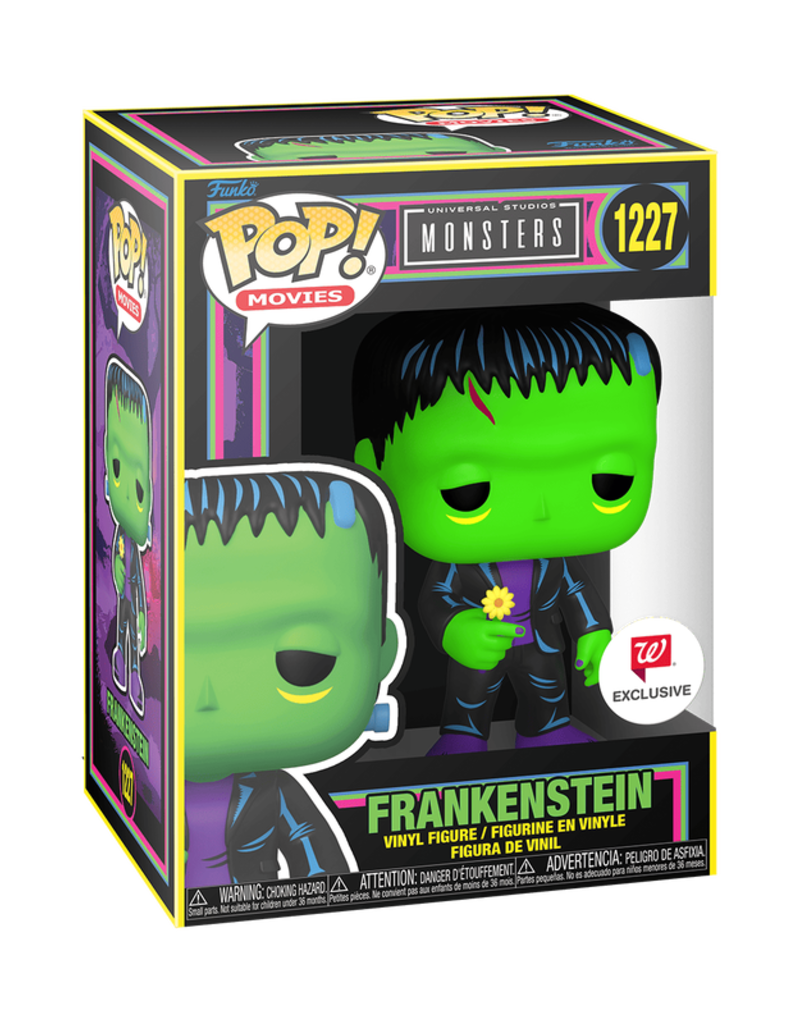 Funko Pop! Universal Studios Monsters - Frankenstein - Black Light Walgreens Exclusive
