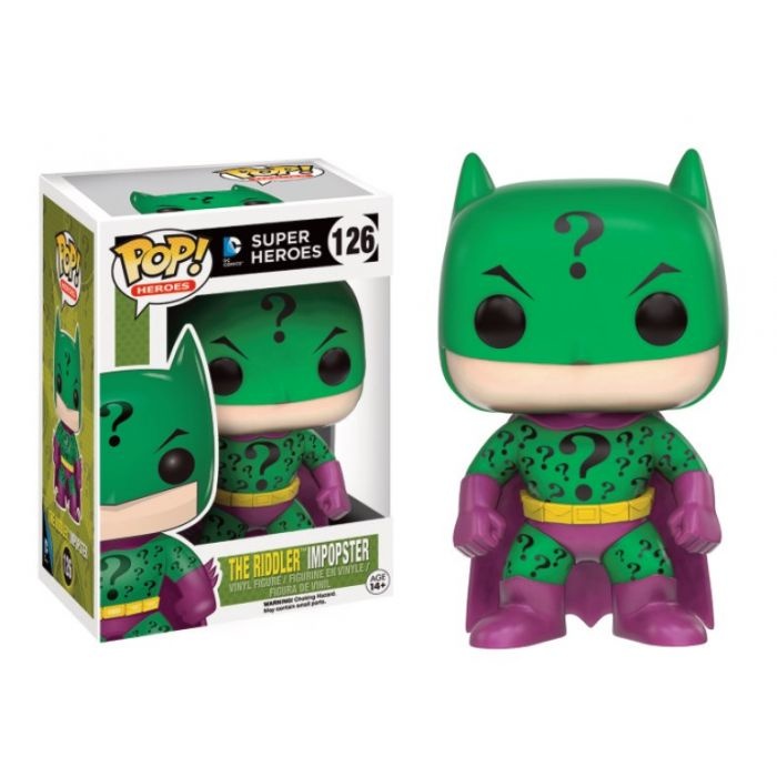 Moon The Riddler Funko Pop! DC Super Heroes - The Riddler Imposter - Moon Collectibles