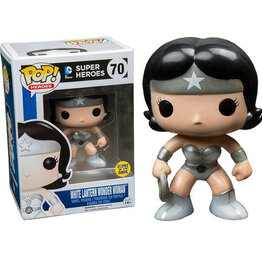 Funko Pop! DC Super Heroes - White Lantern Wonder Women - Glows in the Dark - Underground Toys Exclusive