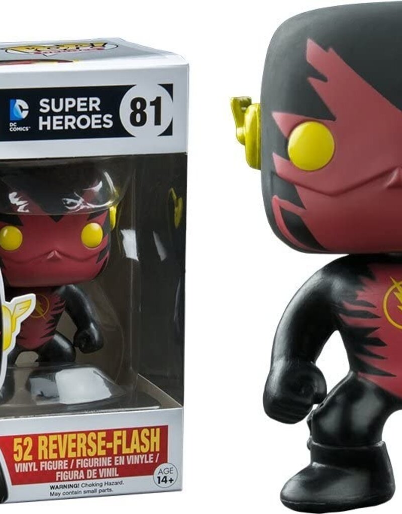 Funko Pop! DC Super Heroes - 52 Reverse- Flash Underground Toys Exclusive