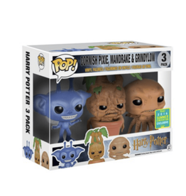 Funko Pop! Harry Potter - Cornish Pixie, Mandrake & Grindylow - Summer Convention Exclusive