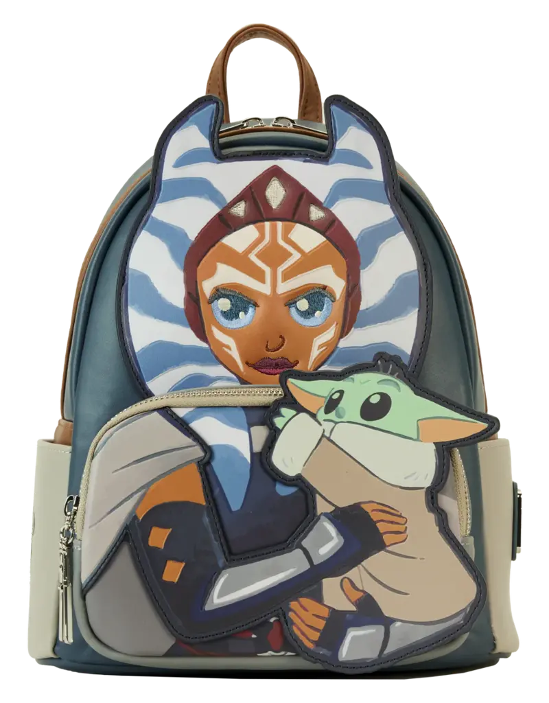 Loungefly - Star Wars The Mandalorian - Ahsoka holding Grogu Backpack