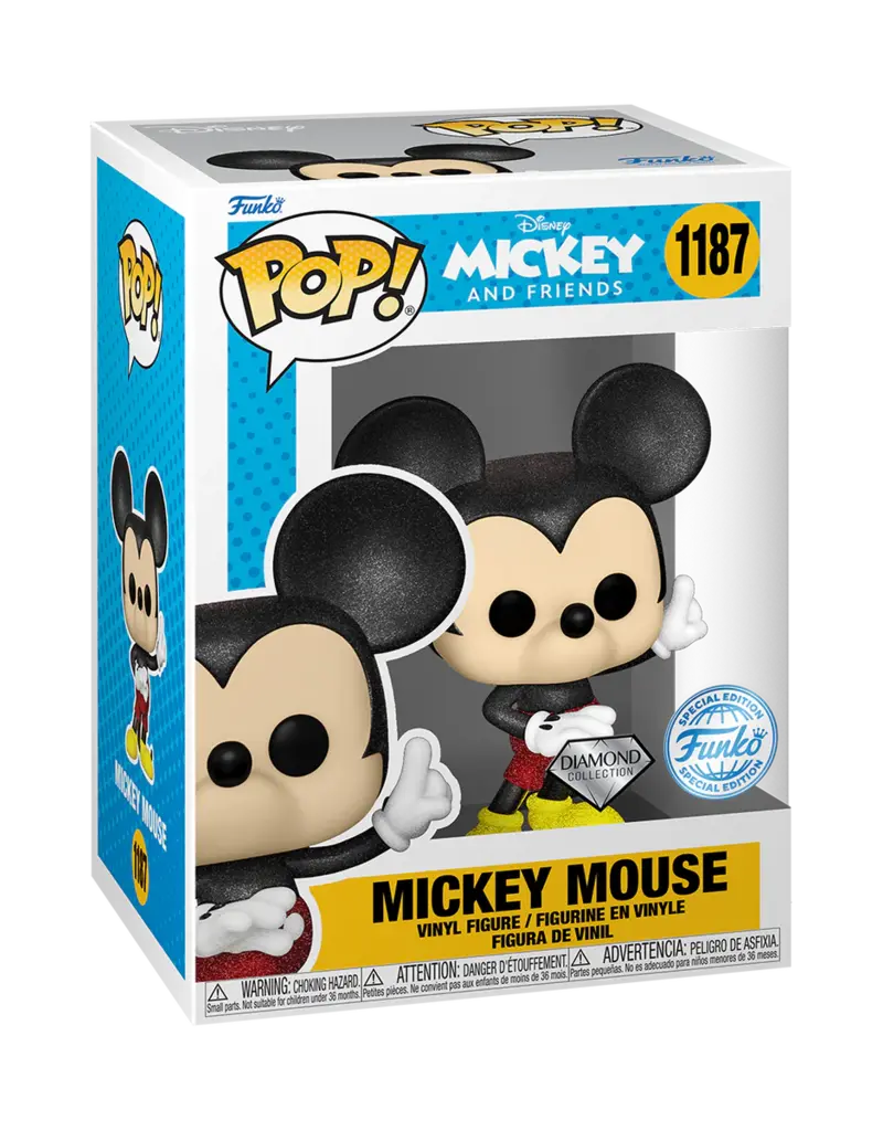 Funko Pop! Disney Mickey Mouse - Diamond Special Edition