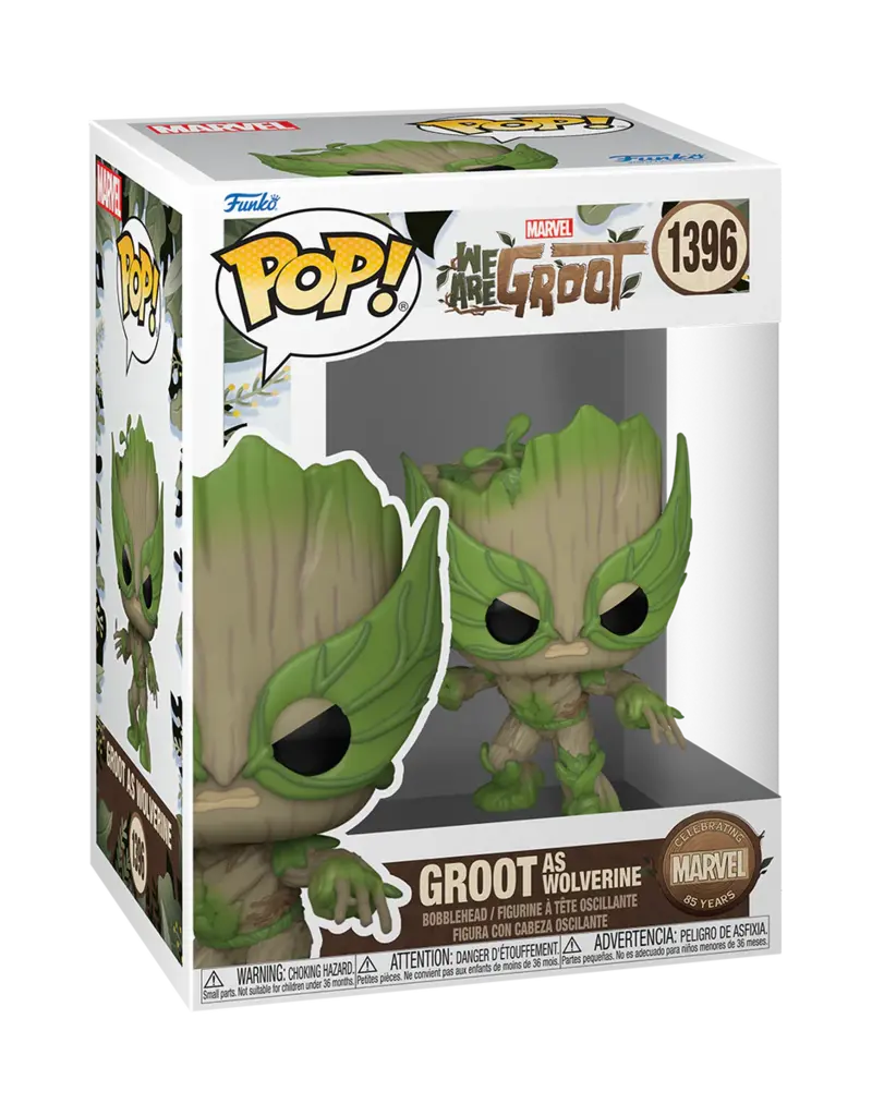 Funko Pop! Marvel We Are Groot - Groot as Wolverine