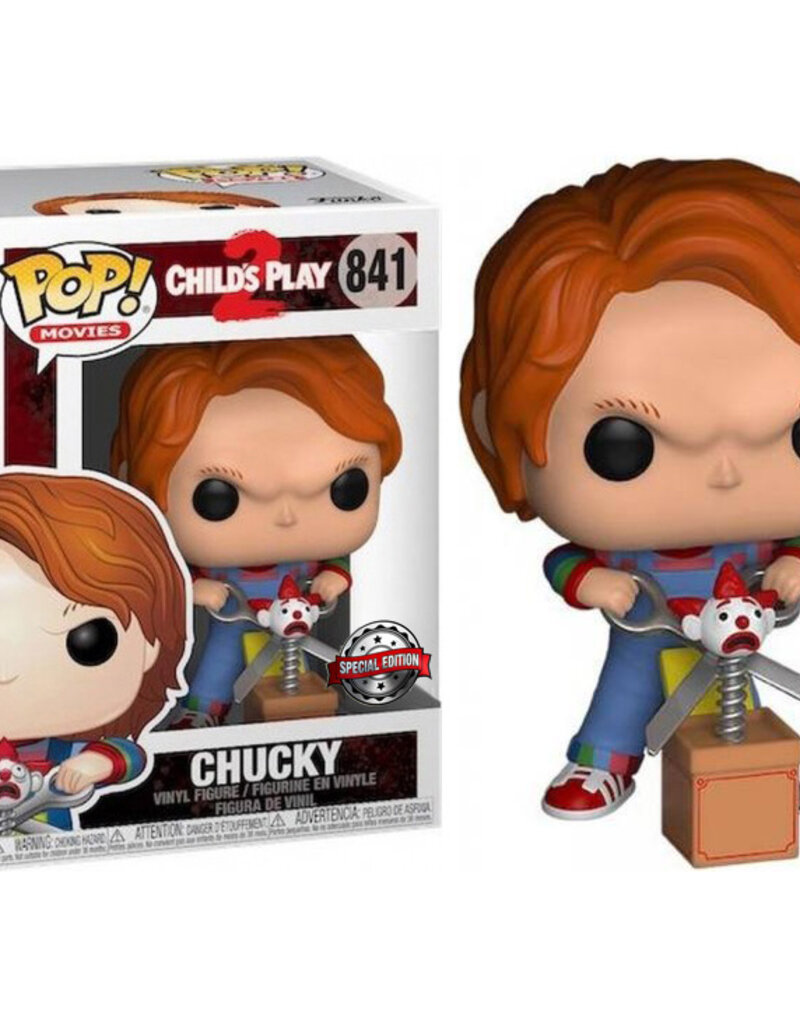 Funko Pop! Child ‘s Play 2 - Chucky with Buddy & Giant Scissors
