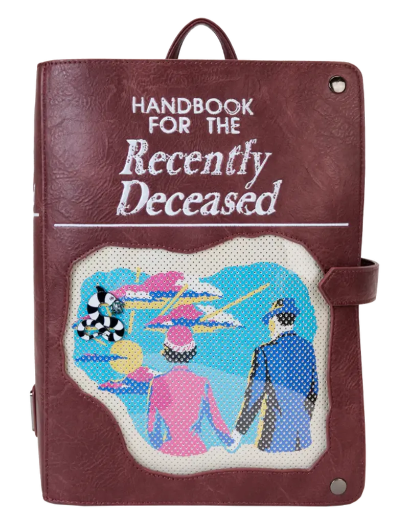 Loungefly Beetlejuice - Handbook For The Recently Decaesed Pin Trader Backpack