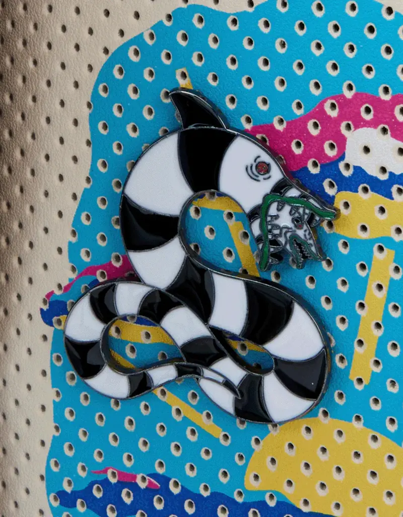 Loungefly Beetlejuice - Handbook For The Recently Decaesed Pin Trader Backpack