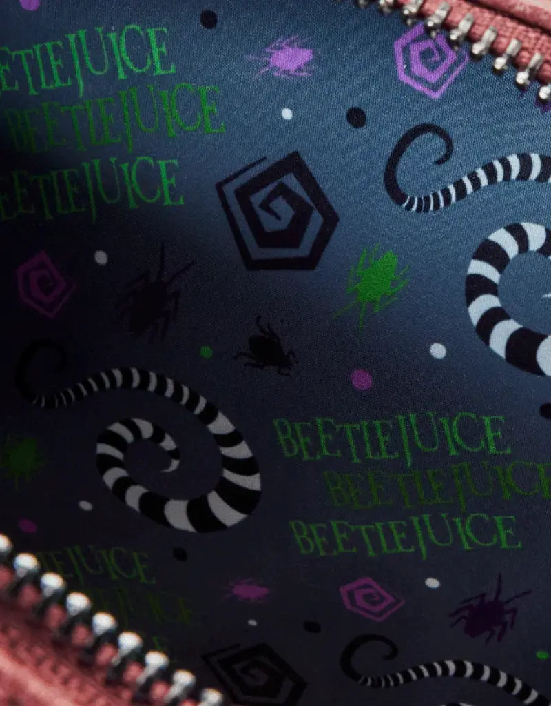 Loungefly Beetlejuice - Handbook For The Recently Decaesed Pin Trader Backpack