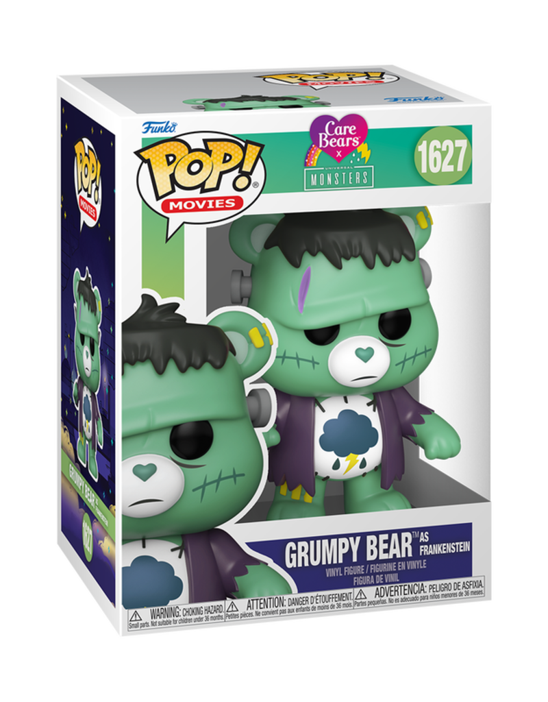 Funko Pop! Care Bears X Universal Monsters - Grumpy Bear as Frankenstein