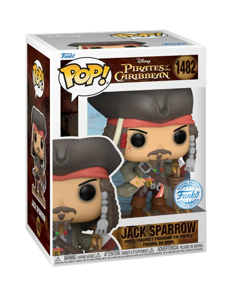 Funko Pop! Disney - Pirates of the Caribbean - Jack Sparrow - Special Edition