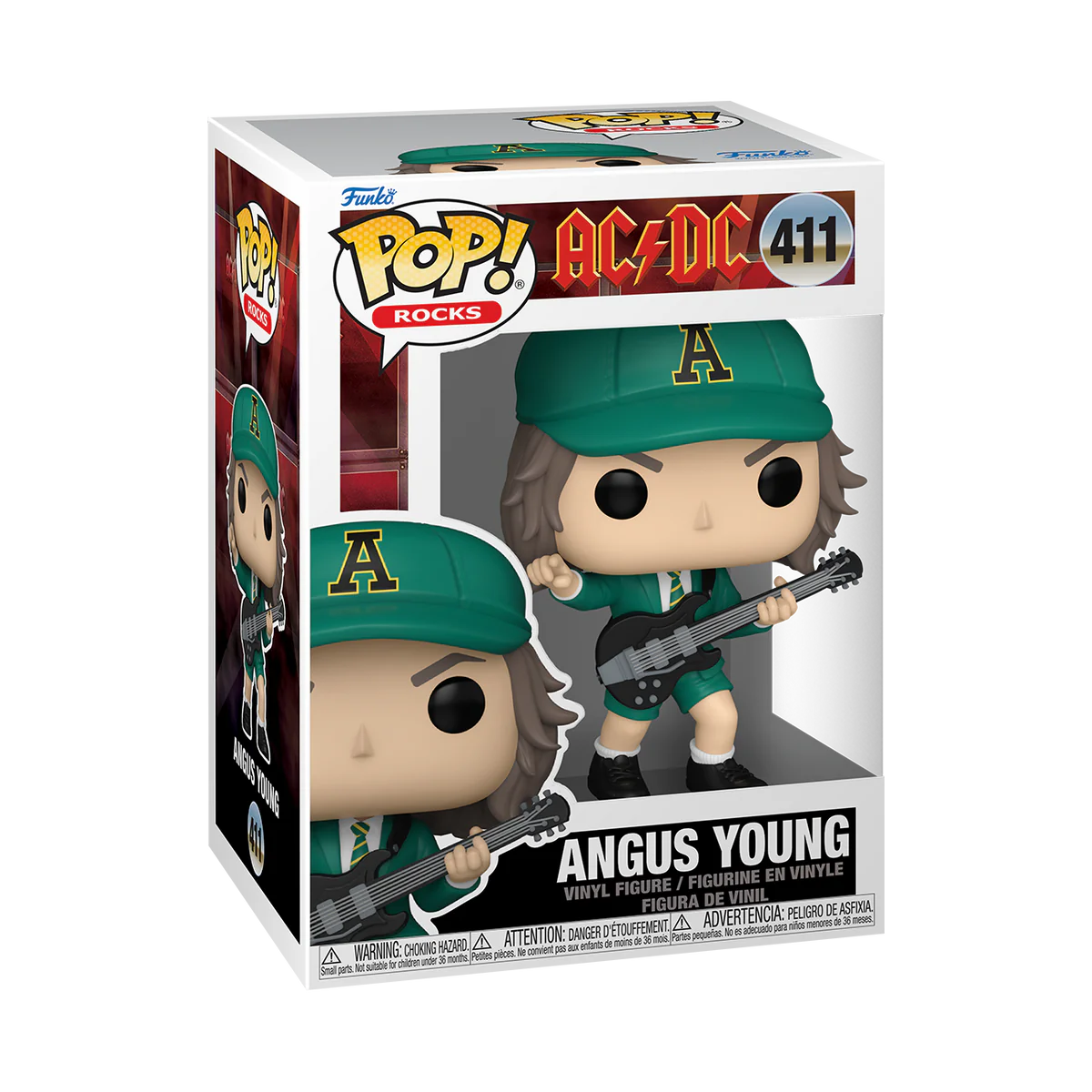 Funko Pop! Rocks - AC DC Angus Young - Moon Collectibles