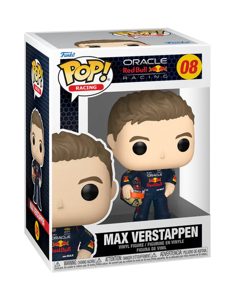 Funko Pop! Max Verstappen with Helmet