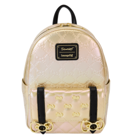 Loungefly Sanrio - Hello Kitty Metallic Gold Backpack