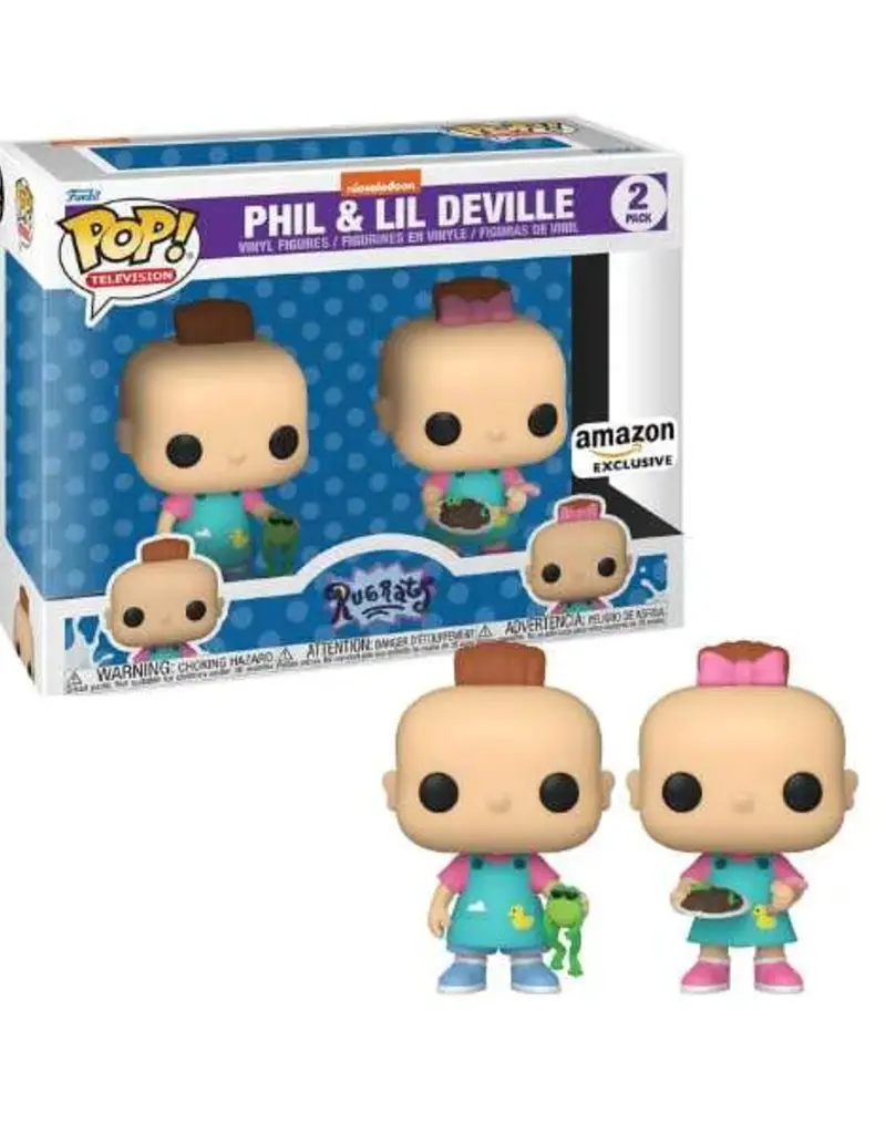 Funko Pop! Rugrats - Phil & Lil Deville 2-Pack Amazon Exclusive