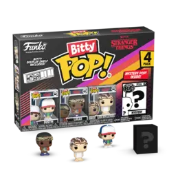 Funko Bitty Pop! Stranger Things : Dustin , Lucas , Eleven + Mystery Bitty