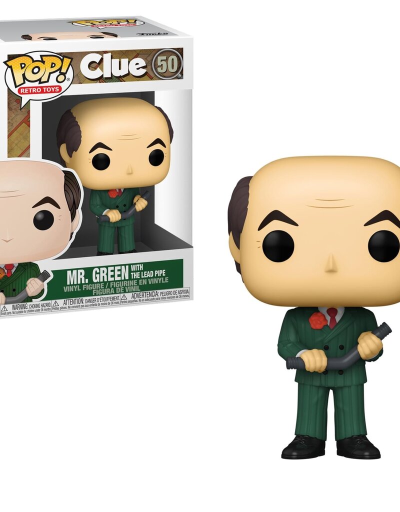 Funko Pop! Retro Toys Clue - Mr. Green with The Lead Pipe