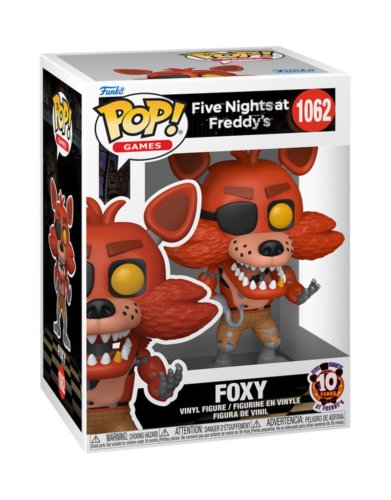 Funko Pop! Five Nights At Freddy's  10 Years - Foxy