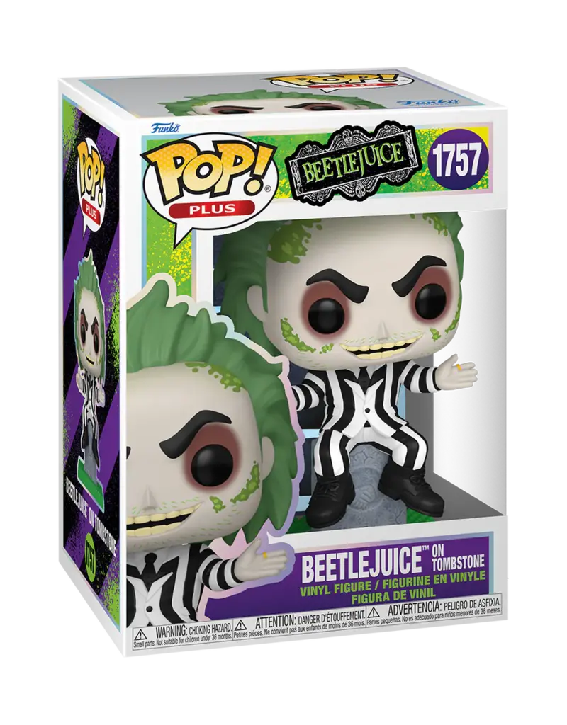 Funko Pop! Plus - Beetlejuice on Tombstone