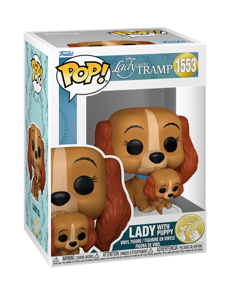 Funko Pop! Disney - Lady and the Tramp - Lady with Puppy