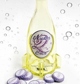 Fallout - Nuka-Cola Quartz Glass Bottle & Bottle Caps