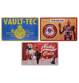 Fallout 3 Pack - Tin Brand Signs