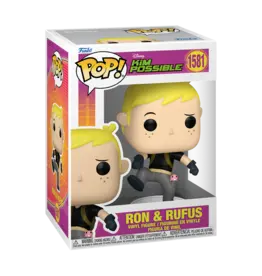 Funko Pop! Disney - Kim Possible - Ron & Rufus
