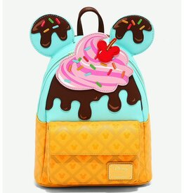 Loungefly Disney - Mickey & Minnie Ice Cream Backpack