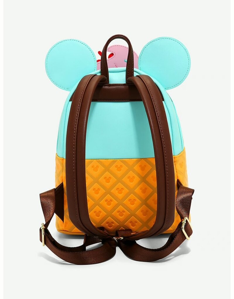 Loungefly Disney - Mickey & Minnie Ice Cream Backpack