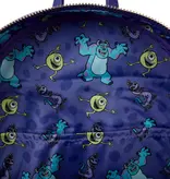 Loungefly Disney Pixar Monsters Inc Tripple Pocket Backpack