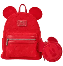 Loungefly Disney Mickey Mouse Ears Burnout Backpack