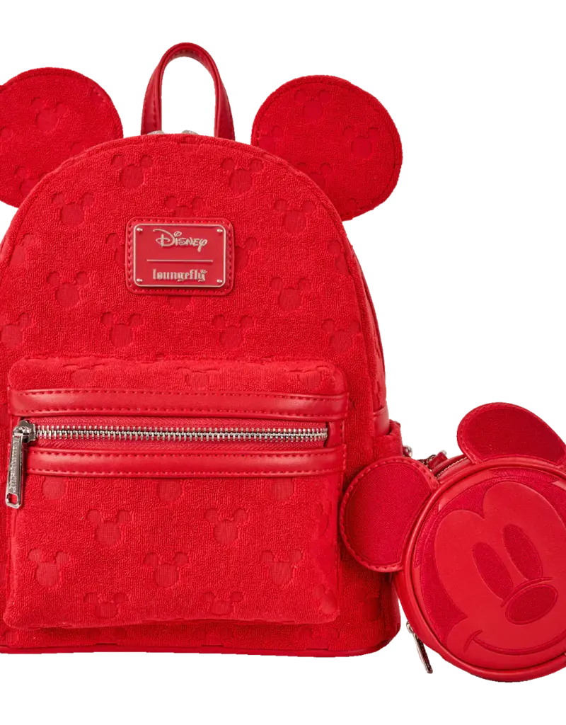 Loungefly Disney Mickey Mouse Ears Burnout Backpack