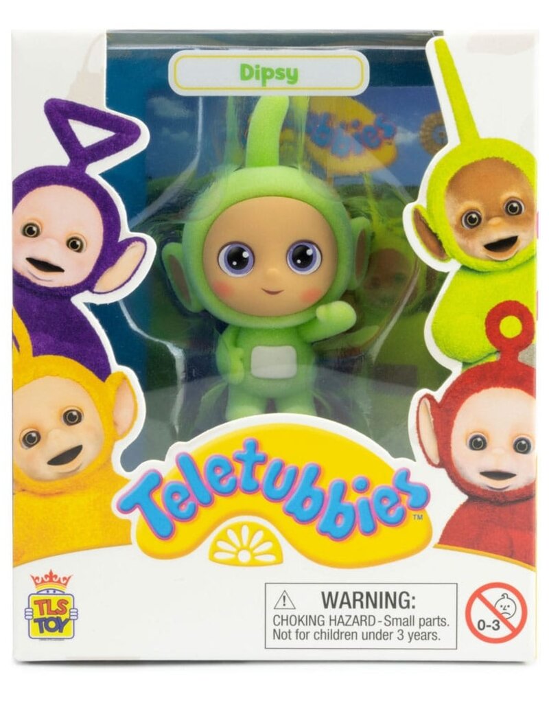 Teletubbies Cheebee Mini Figure 6 cm- Dipsy Flocked