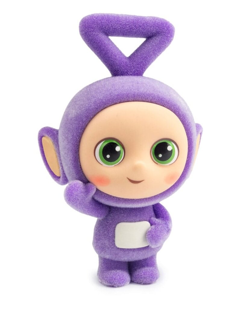 Teletubbies Cheebee Mini Figure 6 cm - Tinky Winky Flocked