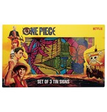 One Piece - Set Of 3 Tin Signs