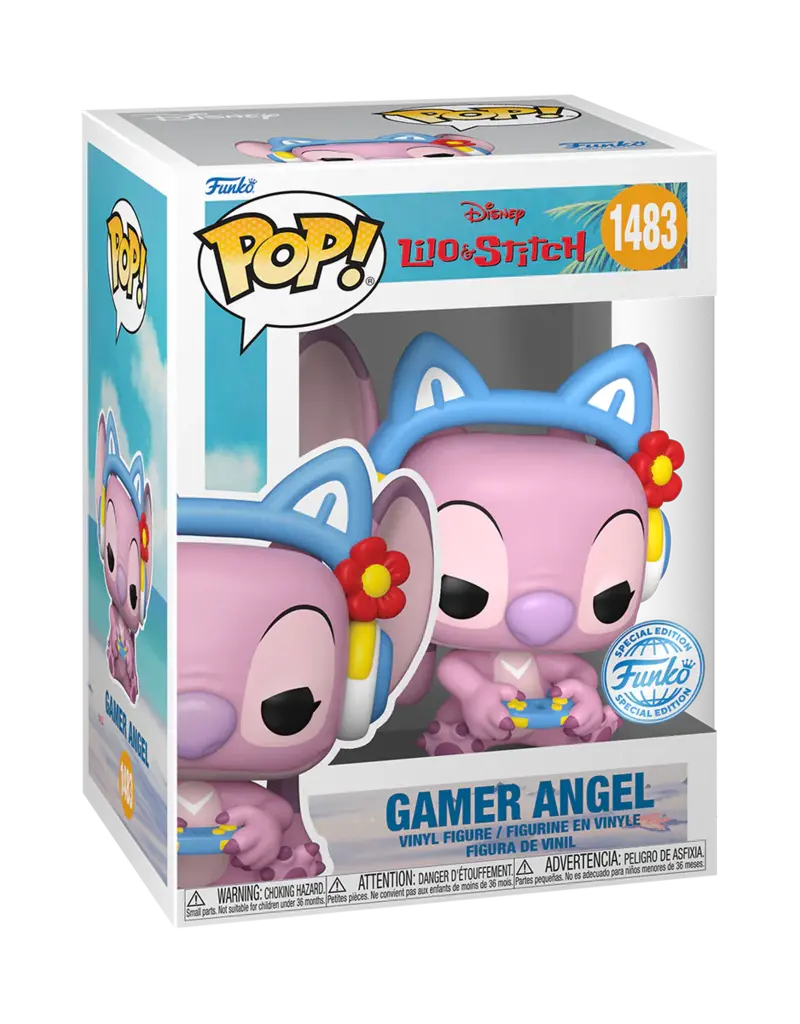 Funko Pop! Disney Lilo & Stitch - Gamer Angel Special Edition